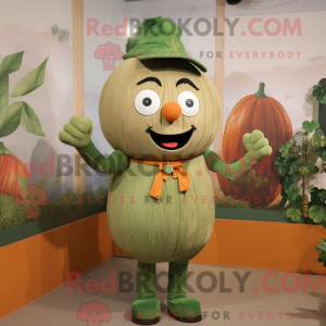 Maskottchenkostüm Olive...