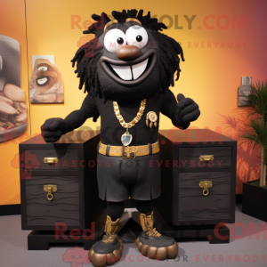 Costume mascotte de coffre...