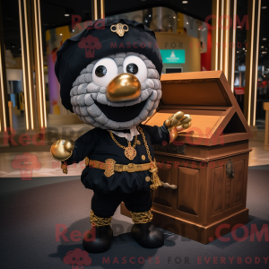 Costume mascotte de coffre...