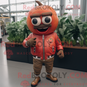 Rust Tomato-mascottekostuum...