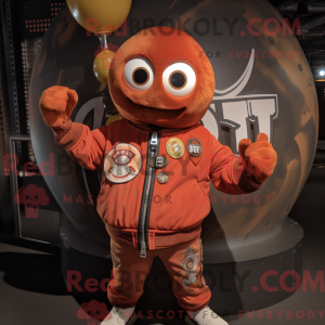 Rust Tomato maskot kostume...