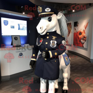 Navy Mare mascot costume...