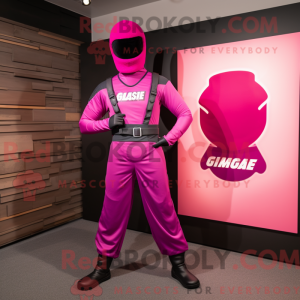 Magenta Gi Joe máscara de...