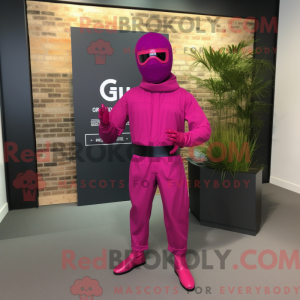 Magenta Gi Joe mascot...