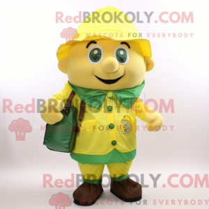 Citrongul Leprechaun maskot...