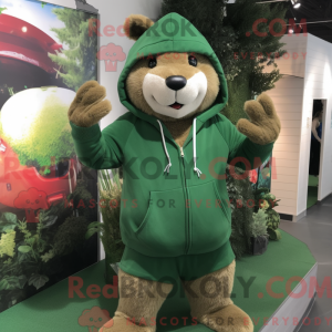 Forest Green Beaver maskot...