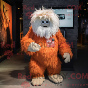 Rust Yeti mascot costume...