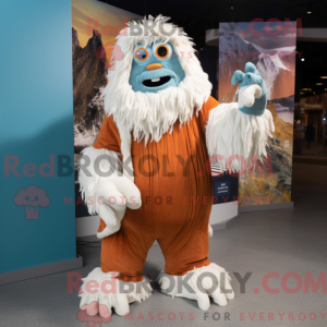 Rust Yeti maskot kostume...