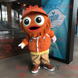 Rust Fish Tacos mascot...