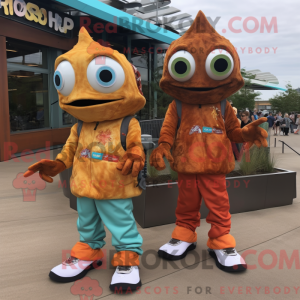 Rust Fish Tacos Maskottchen...