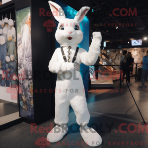 White Wild Rabbit mascot...