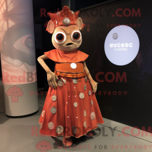 Rust Ceviche mascot costume...