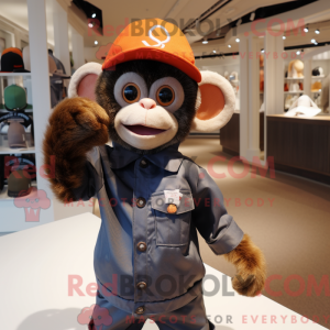 Monkey mascot costume...