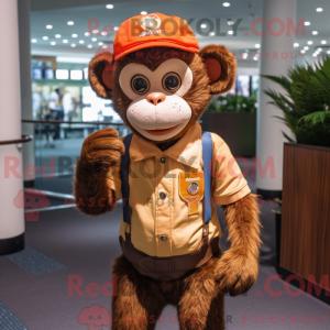 Abe maskot kostume karakter...