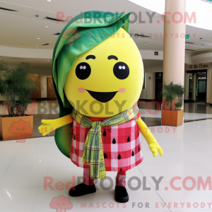 Yellow Watermelon mascot...
