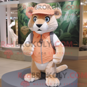 Postava maskota Peach Puma...