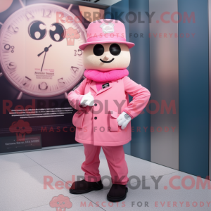 Maskottchenkostüm Rosa...