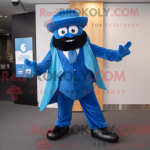 Blue Momentum mascot...