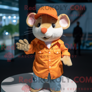 Maskottchenkostüm Orange...