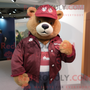 Figura de máscara de urso...
