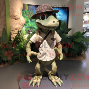 Oliven Dimorphodon maskot...