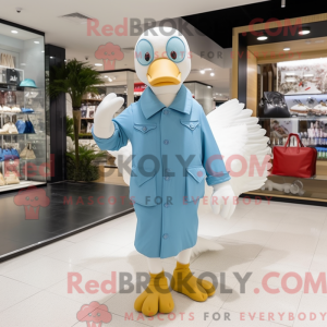 Sky Blue Swans maskot...