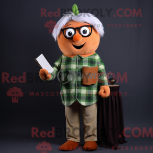 Olive Pumpkin mascot...