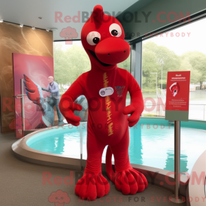 Red Loch Ness Monster...