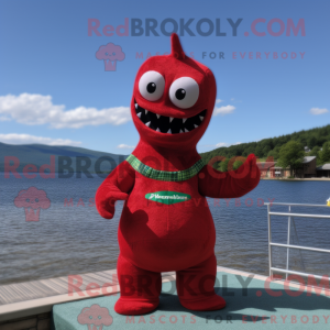 Red Loch Ness Monster...