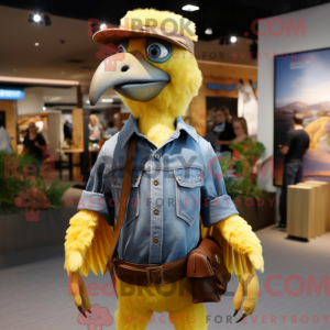 Gul Archaeopteryx maskot...