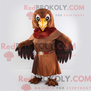 Rust Eagle-maskotdraktfigur...