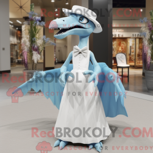 Sky Blue Dimorphodon mascot...