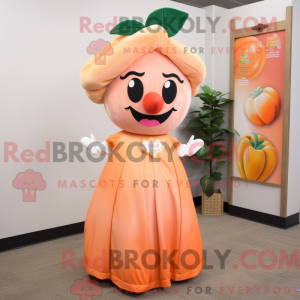 Peach Pho maskotdraktfigur...