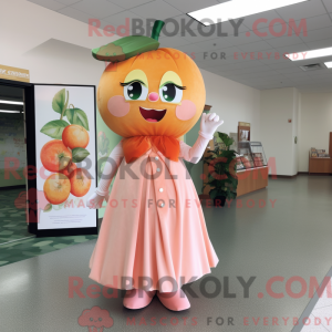 Postava maskota Peach Pho v...