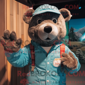 Costume mascotte d ours...