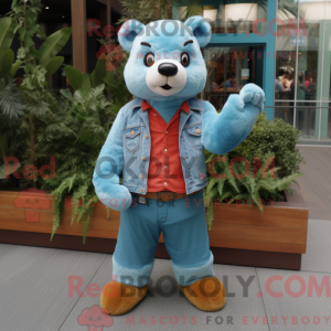 Costume mascotte d ours...