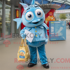 Sky Blue Fish And Chips...