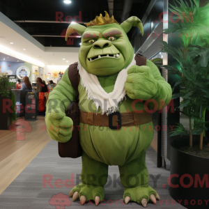 Forest Green Ogre máscara...
