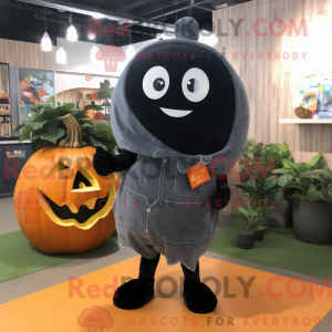 Black Pumpkin mascot...