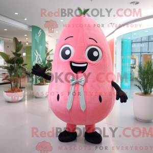 Pink Melon mascot costume...