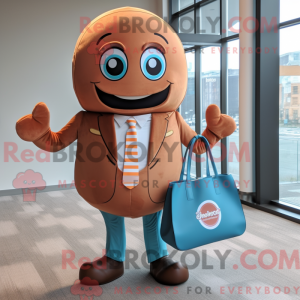Rust Donut mascot costume...
