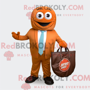 Rust Donut maskot kostume...