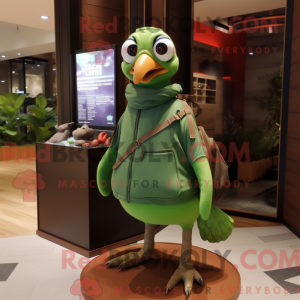 Figura de máscara de vidro...