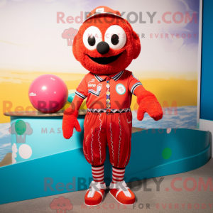 Red Meatballs mascot...