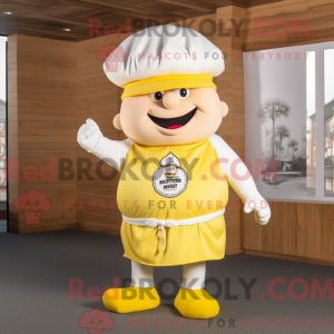 Yellow Clam Chowder mascot...