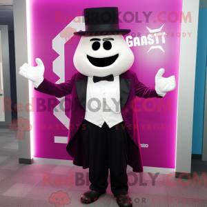 Magenta Ghost mascot...