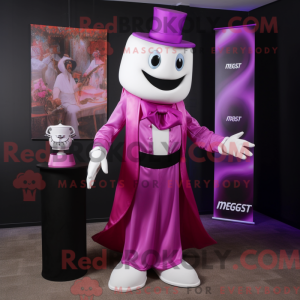 Magenta Ghost mascot...