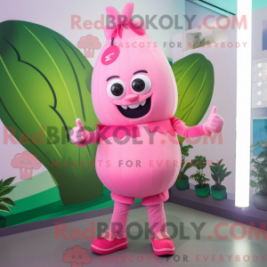 Pink Turnip mascot costume...