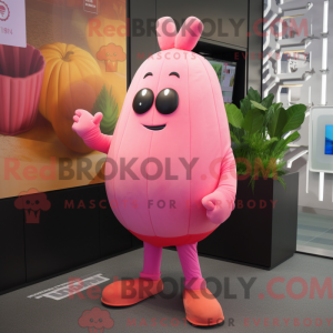 Pink Turnip mascot costume...