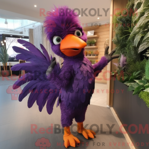 Purple Pheasant mascot...